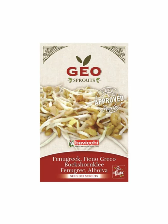 Geo Bockshornkleesamen zum Keimen – Biologisch in einer 35g Packung
