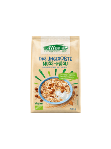 Müsli mit Nüssen ungesüßt - Biologisch 500g Allos