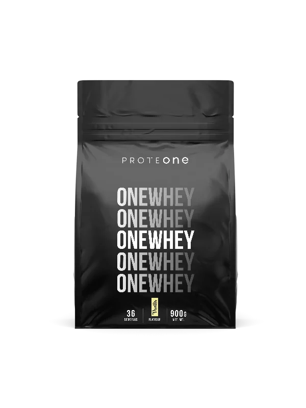 ProteONE ONEWHEY Protein in einer 900g Packung – Vanille geschmack