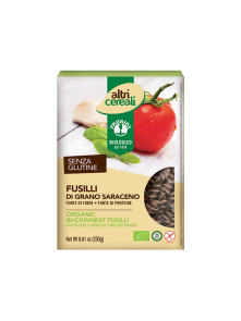 Probios Fusilli Buchweizennudeln glutenfrei – Biologisch in einer 250g Verpackung