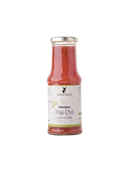 Sanchon Thai Chili Sauce – Biologisch in der 210ml Flasche