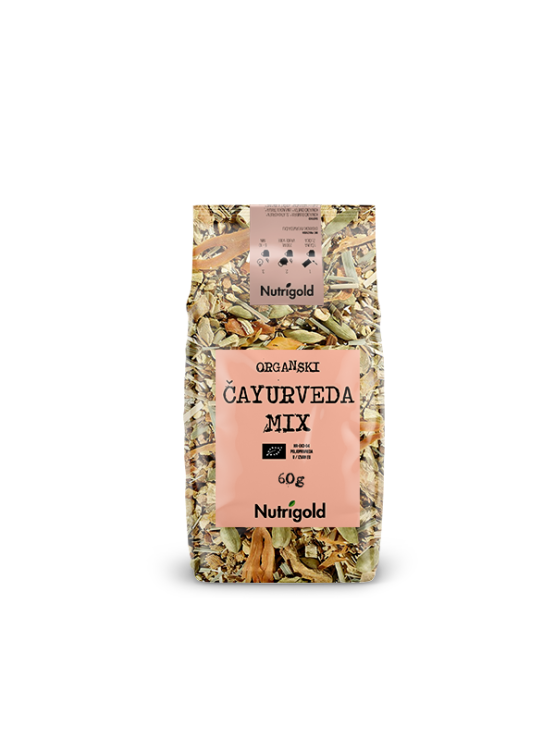 Nutrigold Ayurveda Tee-Mix - Biologisch in einer 60 Gramm Packung