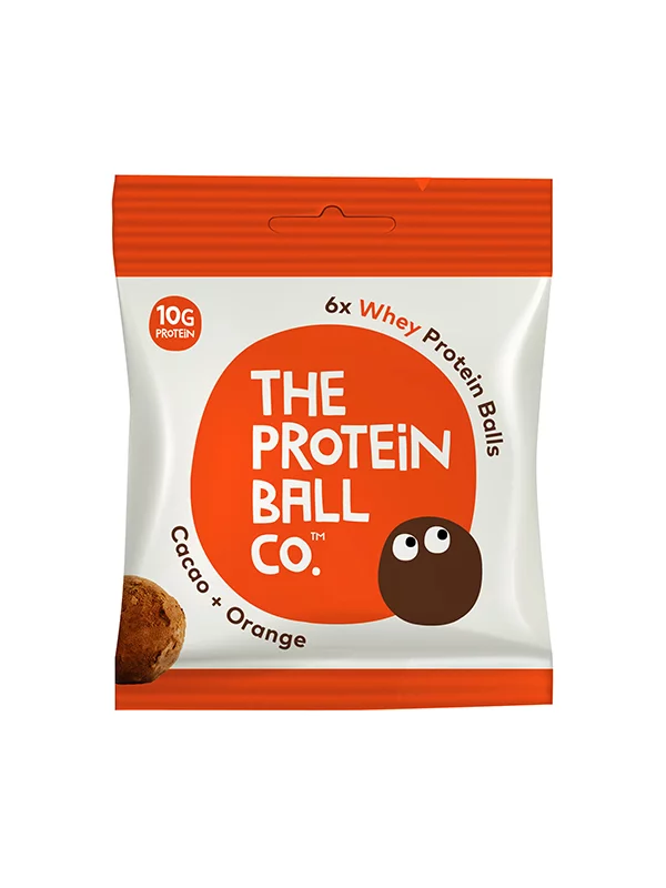 Protein Ball CO Whey Proteinbällchen CACAO & ORANGE in einer 45g Packung