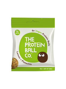 Protein Ball CO Vegane Proteinbällchen ZITRONE & PISTAZIE in einer 45g Packung