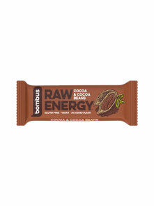 Bombus Raw Energy Kakao & Kakaobohnen in einer 50 Gramm Packung