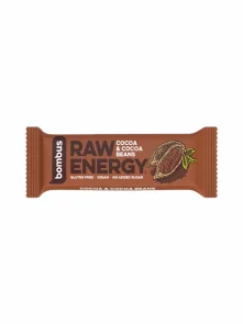 Bombus Raw Energy Kakao & Kakaobohnen in einer 50 Gramm Packung