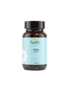 Fushi Whole Food Eisen mit 60 Kapseln in der Packung