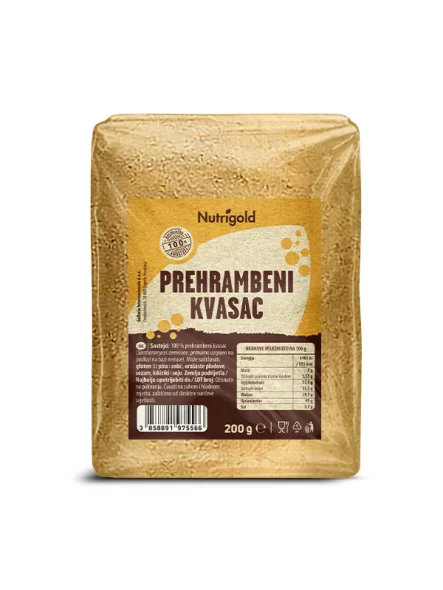 Nutrigold Hefeflocken in einer 200g Packung