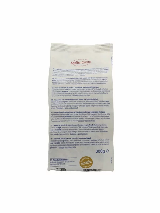 Mickey Pasta Disney Spinat & Tomate & Hartweizen – Biologisch 300g Probios