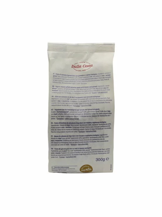 Princess Pasta Disney Spinat & Tomate & Durum – Biologisch 300g Probios