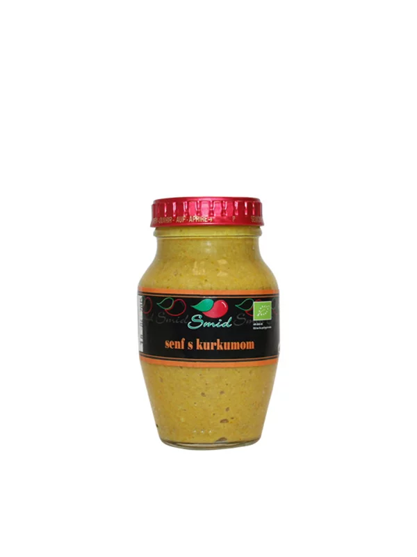 Smid Kurkuma-Senf – Biologisch in einer 140g Packung