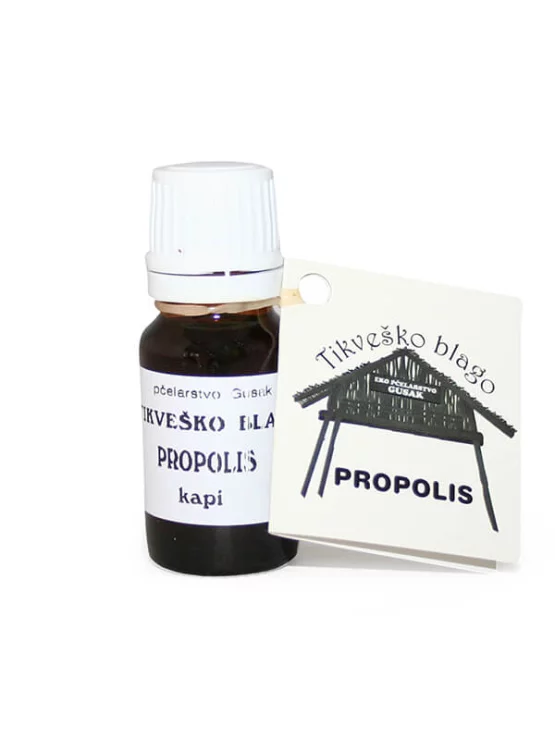 Tikveško Blago Tropfen Propolis Biologisch in einer 10ml Packung