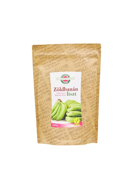 Naturmind Grünes Bananenmehl in einer 500g Packung