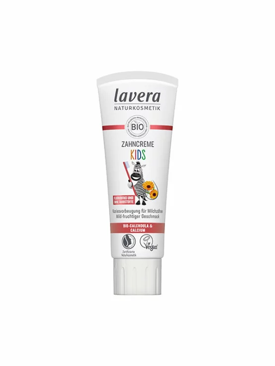 Lavera Bio-Zahnpasta für Kinder – 75 ml Packung