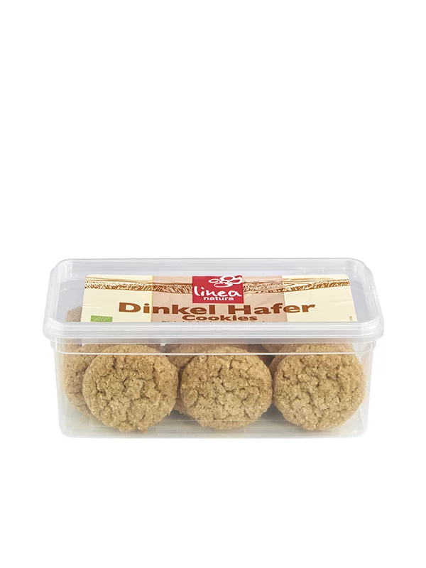 Linea Natura Dinkel Hafer Cookies – Biologisch in einer 175g Packung
