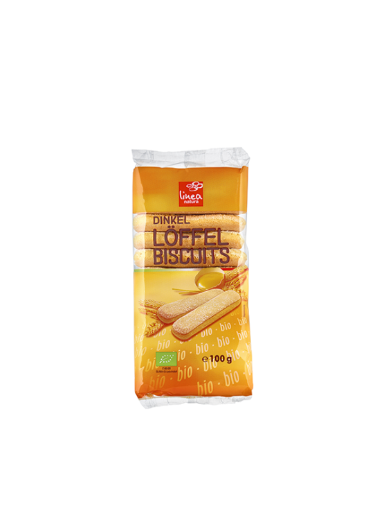 Linea Natura Dinkel Löffelbiscuits – Biologisch in einer 100g Packung