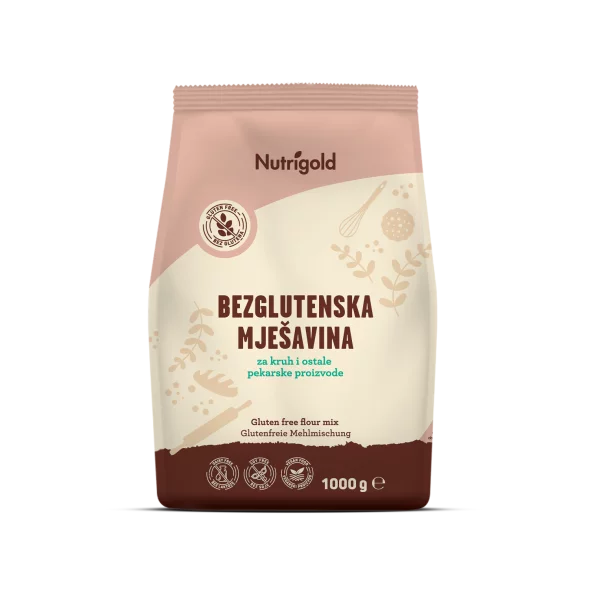 Nutrigold glutenfreie Mehlmischung in einer 1000g Packung