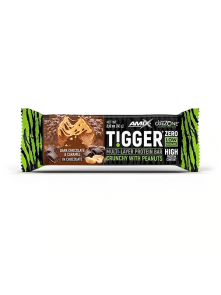 TiggerZero Proteinriegel - dunkles Schokoladenkaramell 60g Amix