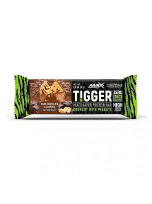 Amix TiggerZero Proteinriegel - dunkles Schokoladenkaramell 60g