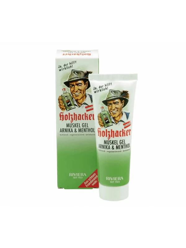 Holzhacker Entspannungsgel - Arnika & Menthol 75ml Riviera