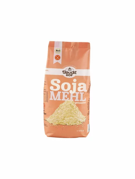 Bauck Mühle Glutenfreies Sojamehl – Biologisch in einer 250g Packung