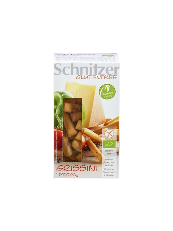 Schnitzer Grissini Tomate & Käse Glutenfrei – Bio in einer 100g Packung