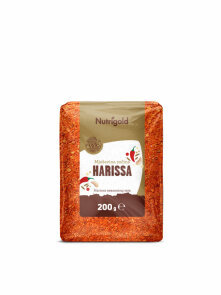 Nutrigold Harissa-Pulver Gewürzmischung in einer 200 Gramm Packung