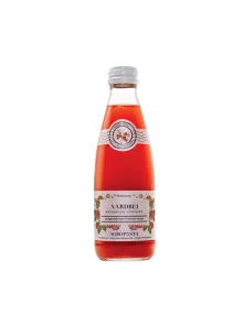 Agropošta Erdbeersaft in einer 0,25l Glasflasche