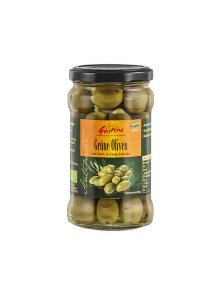 Grüne Oliven – Biologisch 300g (180g) Gustoni