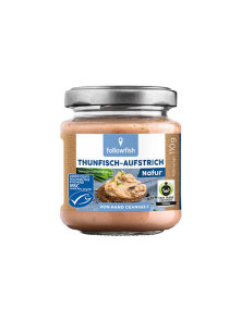 Thunfischaufstrich Natur mit Bio-Öl - 110g Follow Fish