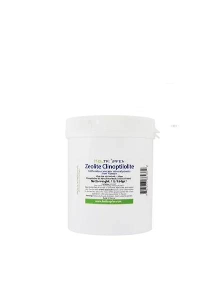 Zeolith Klinoptilolith – 100% rein aktiviert 454g Heiltropfen