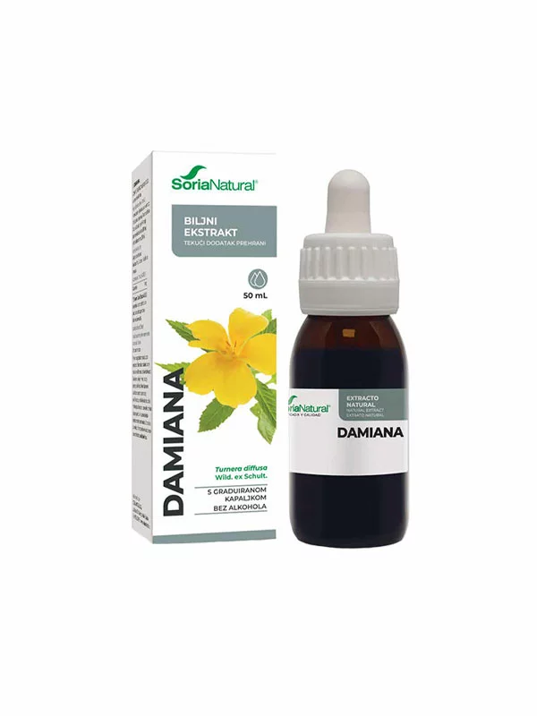 Damiana XXL-Extrakt 50ml Soria Natural