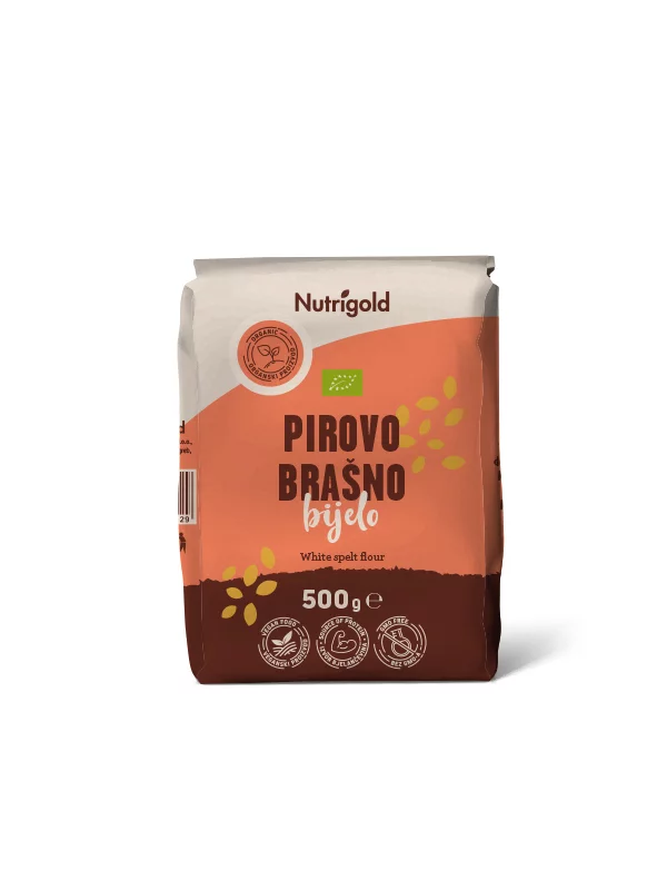 Nutrigold Dinkelmehl – Biologisch in einer 500g Packung