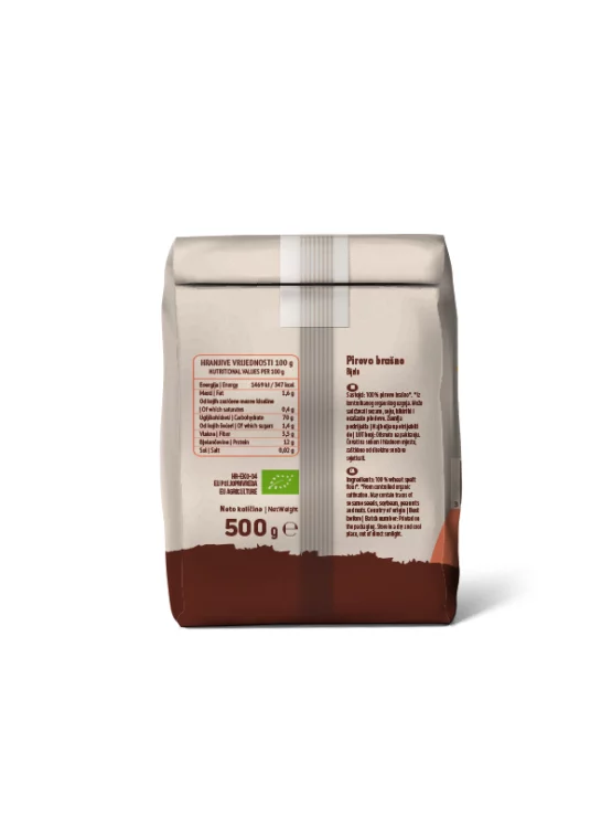 Nutrigold Dinkelmehl – Biologisch in einer 500g Packung