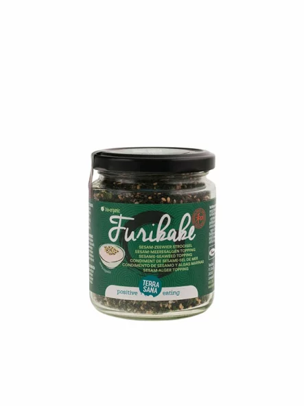 Terrasana Furikake Sesam- & Algenstreusel – Biologisch im 100g Glas
