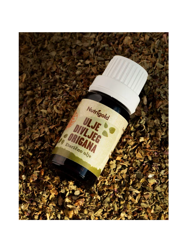 Nutrigold Öl aus wildem Oregano Biologisch in Glasverpackung 10ml