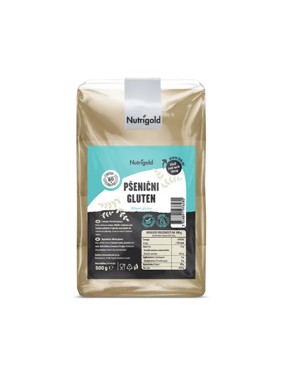 Nutrigold Weizengluten in einer 500g Packung