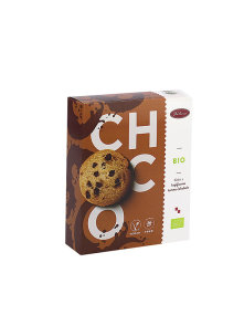 Kekse mit Tropfen dunkler Schokolade - Biologisch 125g Delicia