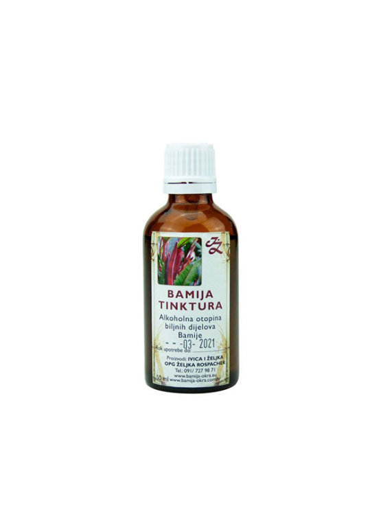 Tinktura Eibisch-Tinktur in einer 50ml dunkelen Glasflasche