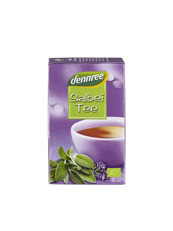 Dennree Salbeitee – Biologisch in einer 20×1,5g Packung