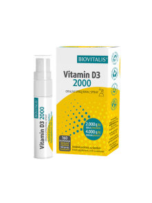Vitamin D3 2000 Mundspray 20ml - Biovitalis