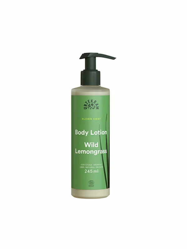Wildes Zitronengras-Körperlotion – 245ml Urtekram