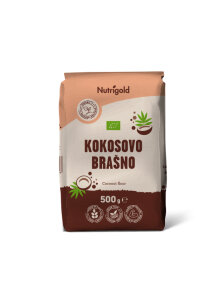 Nutrigold Kokosmehl - Biologisch in einer 500 Gramm Packung