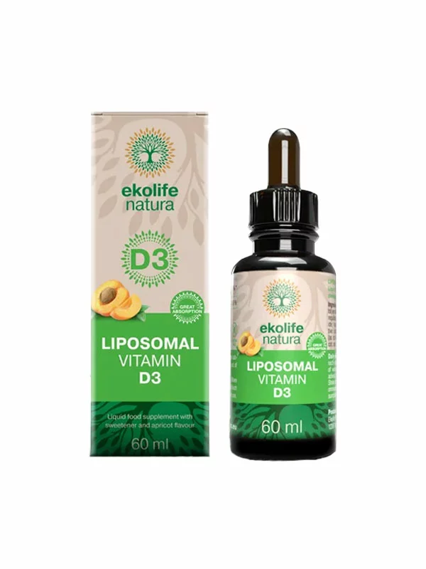 Liposomales Vitamin D3 - 60ml Ekolife Natura