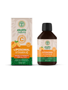 Liposomales Vitamin C Orange - 250ml Ekolife Natura