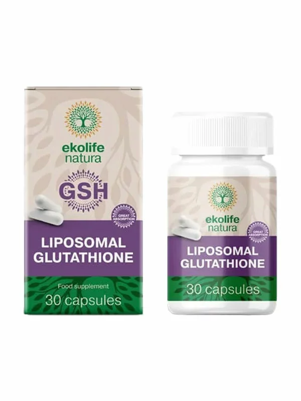 Liposomales Glutathion – 30 Kapseln Ekolife Natura