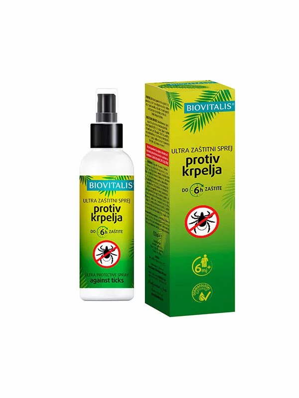 Biovitalis Ultra-Schutzspray gegen Zecken in der 100ml Spraydose