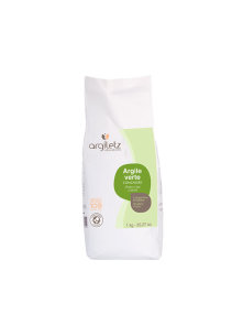 Grüner Ton Fein gemahlen 1kg Argiletz