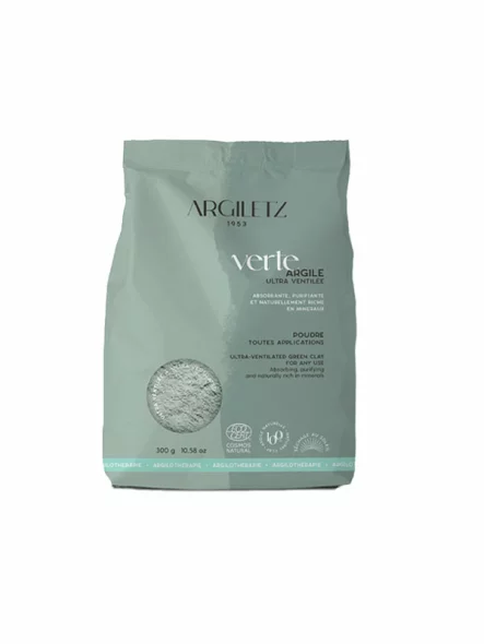Argiletz Belüfteter grüner Ton in einer 300g Packung