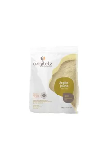 Argiletz Gelbes Tonpulver für Gesicht, Haare und Bad in einer 200g Packung
